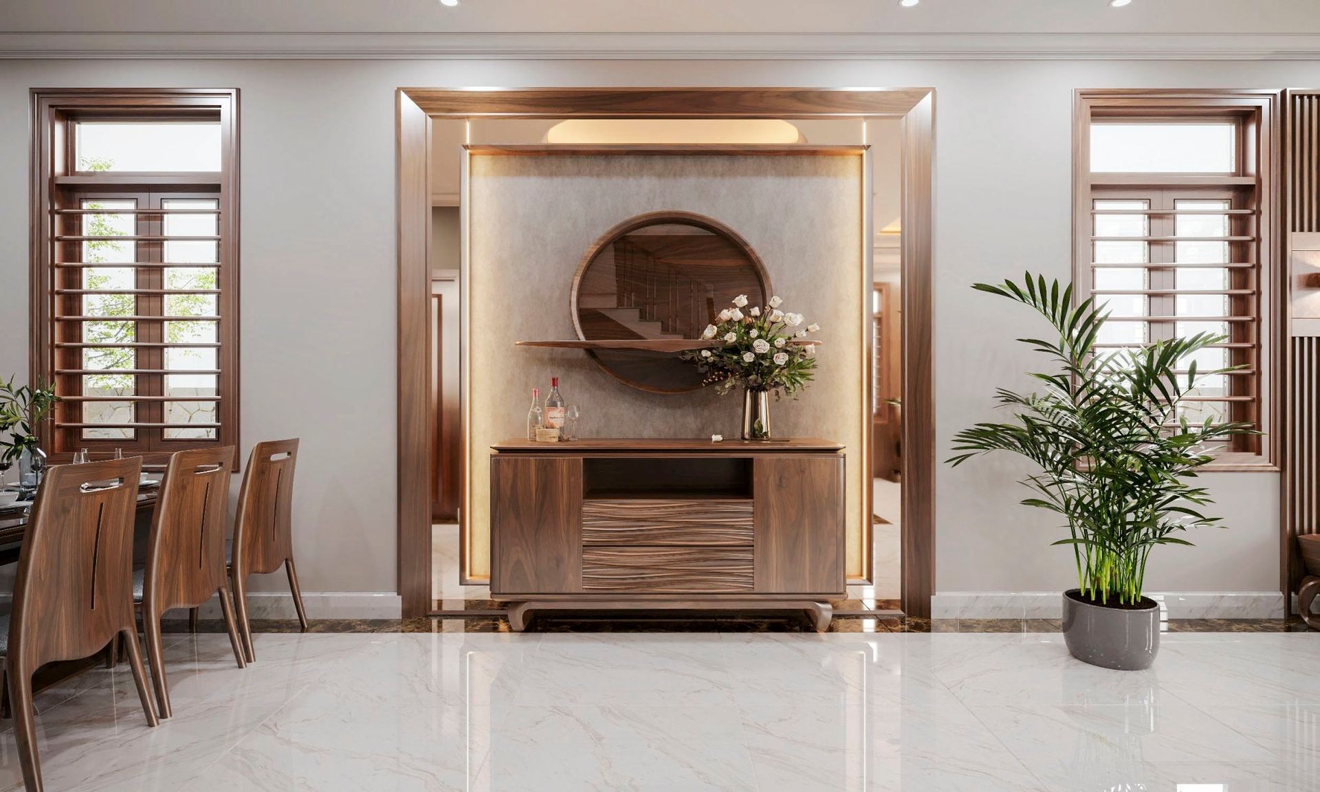 Phong Cách Gỗ Óc Chó