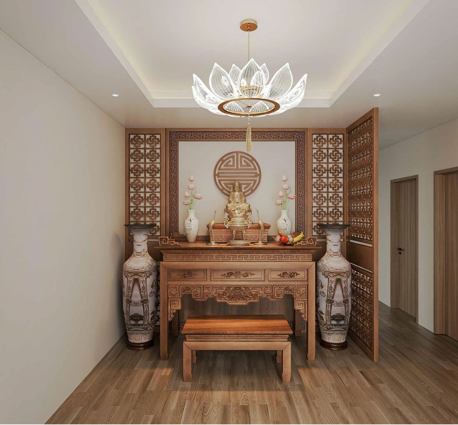 Thiết Kế Nội Thất Phòng Thờ