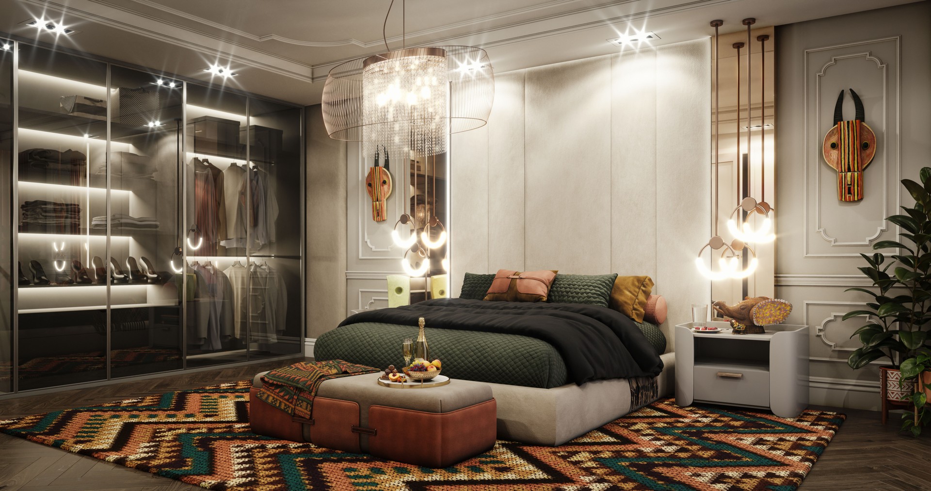 Luxurious Owner's Bedroom