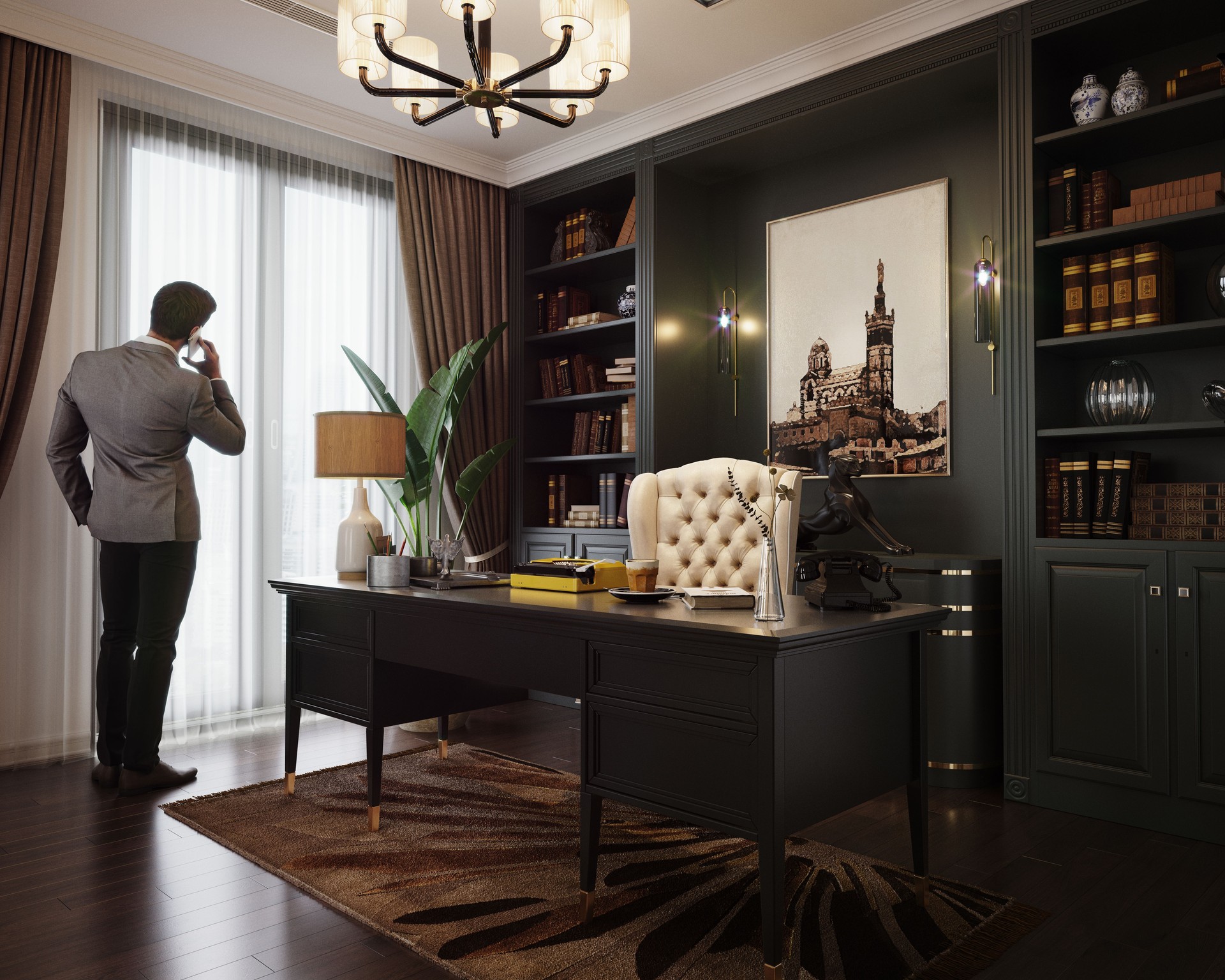 Elegant Home Office